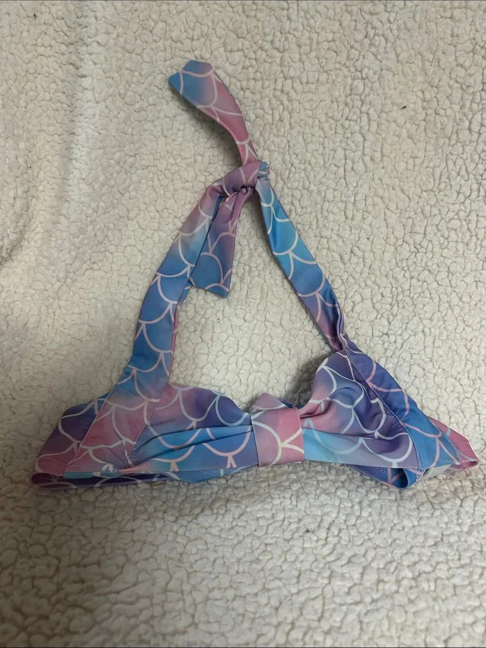 Girls 7-8 (130) Mermaid Bikini Set with Tail